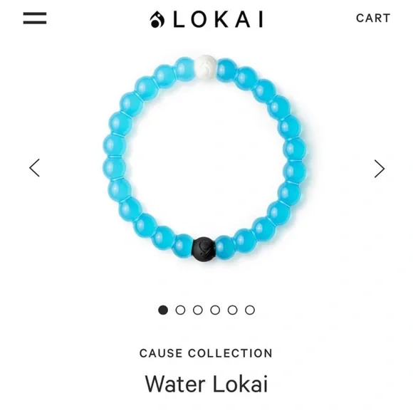 Water Lokai cause collection bracelet